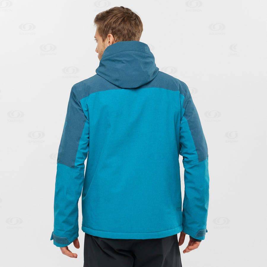 Chaqueta Softshell Salomon Chaquetas UNTRACKED Hombre Azules | MX-M1755