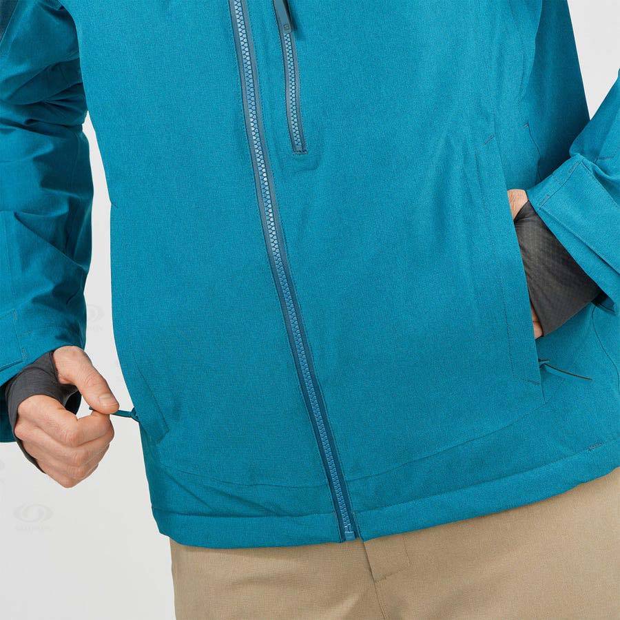 Chaqueta Softshell Salomon Chaquetas UNTRACKED Hombre Azules | MX-M1755