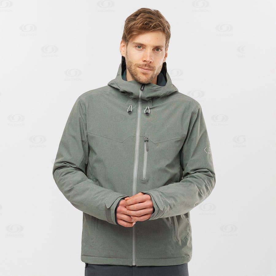 Chaqueta Softshell Salomon Chaquetas UNTRACKED Hombre Verde Oliva | MX-O1812