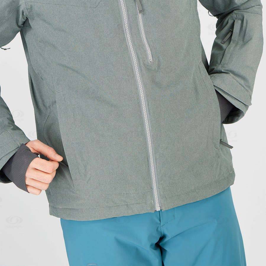 Chaqueta Softshell Salomon Chaquetas UNTRACKED Hombre Verde Oliva | MX-O1812