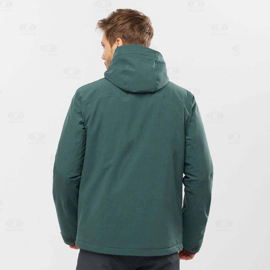 Chaqueta Softshell Salomon Chaquetas UNTRACKED Hombre Verdes | MX-S2080