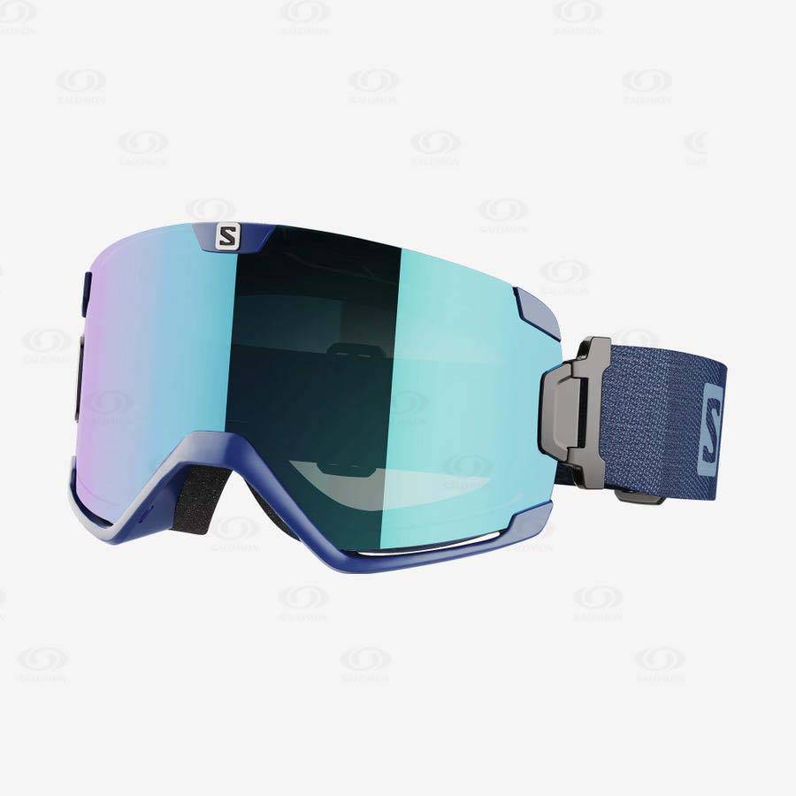 Gafas De Protección Salomon COSMIC MULTILAYER Hombre Azules | MX-O1572