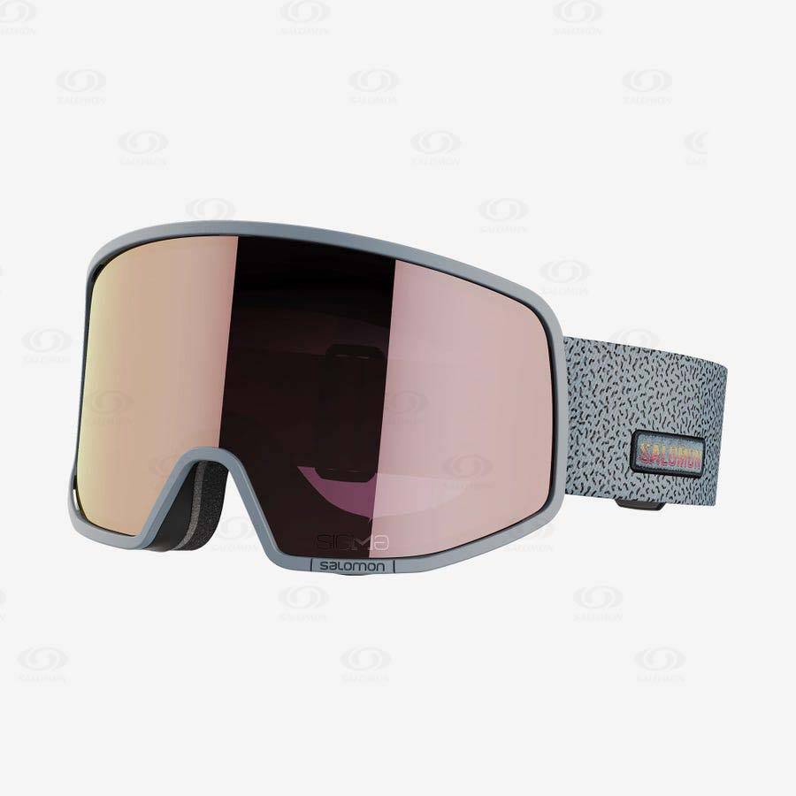 Gafas De Protección Salomon LO FI SIGMA Mujer Plateados | MX-N2548