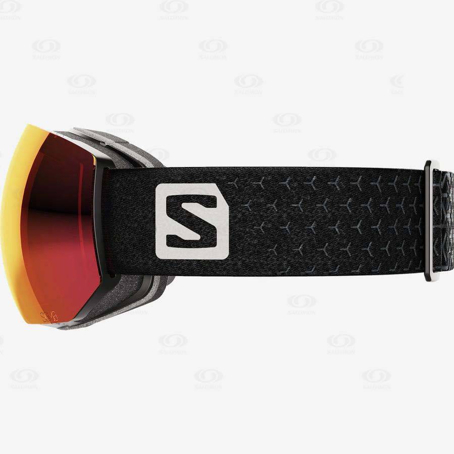 Gafas De Protección Salomon RADIUM PRO SIGMA Mujer Negros Blancos | MX-A1759