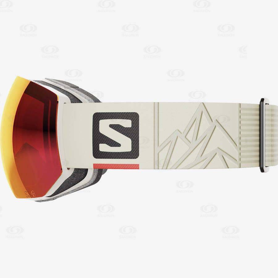 Gafas De Protección Salomon RADIUM PRO SIGMA Hombre Beige | MX-L2138