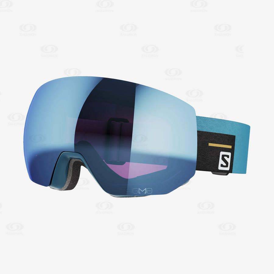 Gafas De Protección Salomon RADIUM PRO SIGMA Hombre Azul Marino | MX-N1547