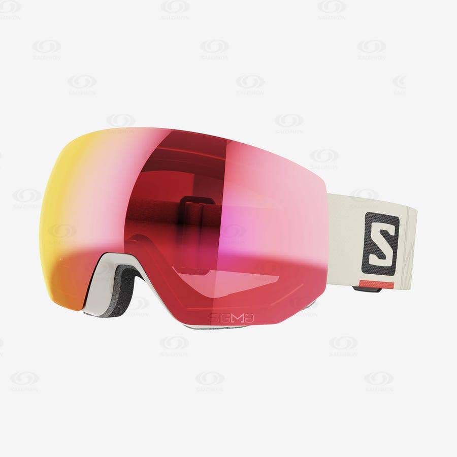 Gafas De Protección Salomon RADIUM PRO SIGMA Mujer Beige | MX-W2710