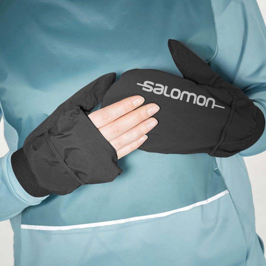 Guantes Salomon BONATTI WATERPROOF Hombre Negros | MX-L2173