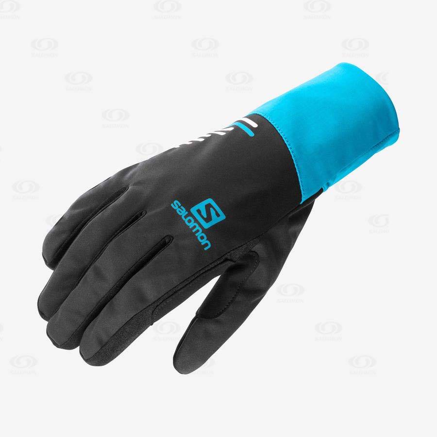 Guantes Salomon EQUIPE Hombre Negros | MX-L2005