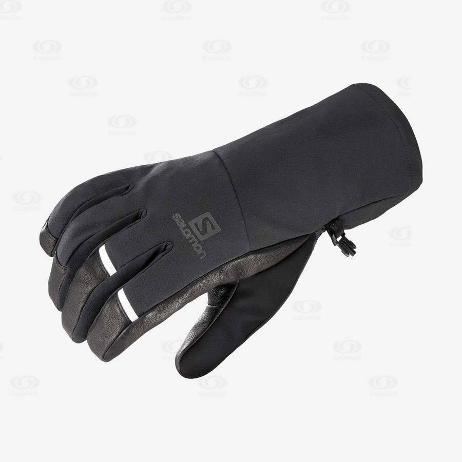 Guantes Salomon PROPELLER 3IN1 GORE-TEX Mujer Negros | MX-O1236