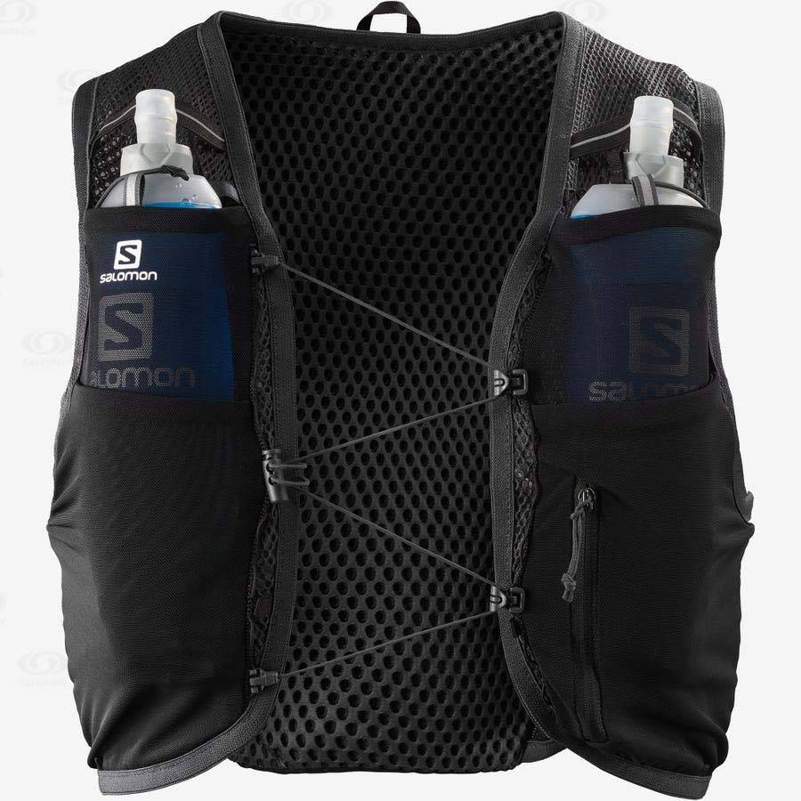 Mochila Hidratante Salomon ACTIVE SKIN 8 Hombre Negros | MX-M1874