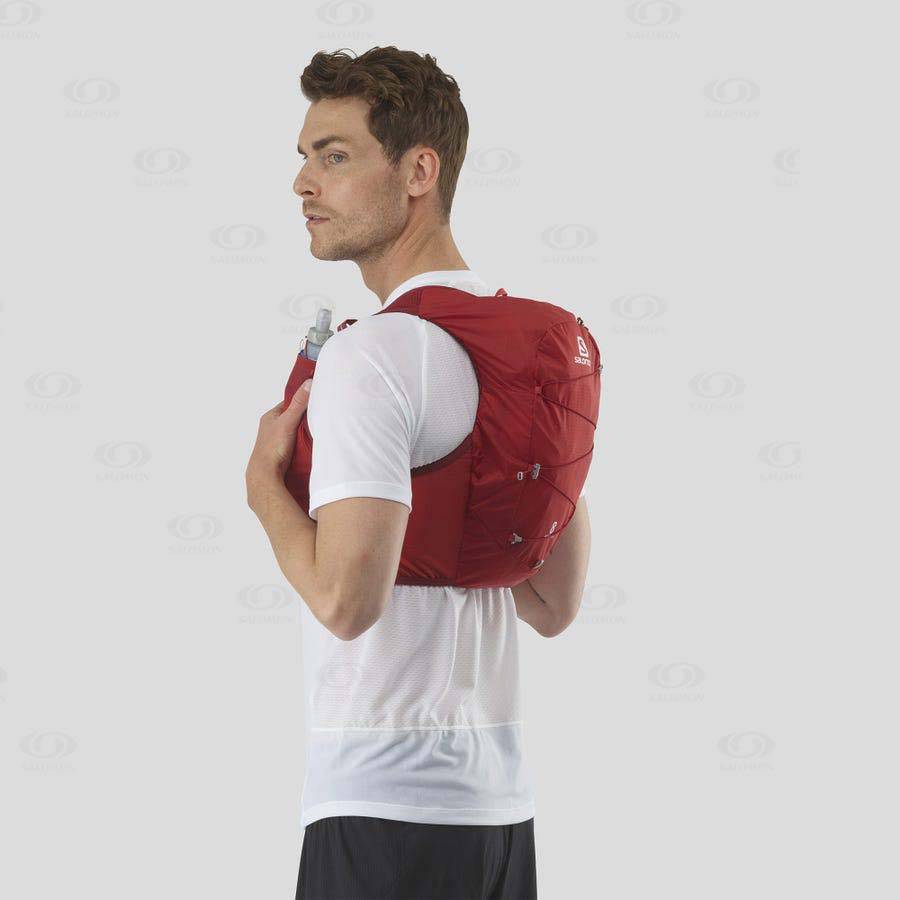 Mochila Hidratante Salomon ACTIVE SKIN 8 Mujer Rojos | MX-N1246