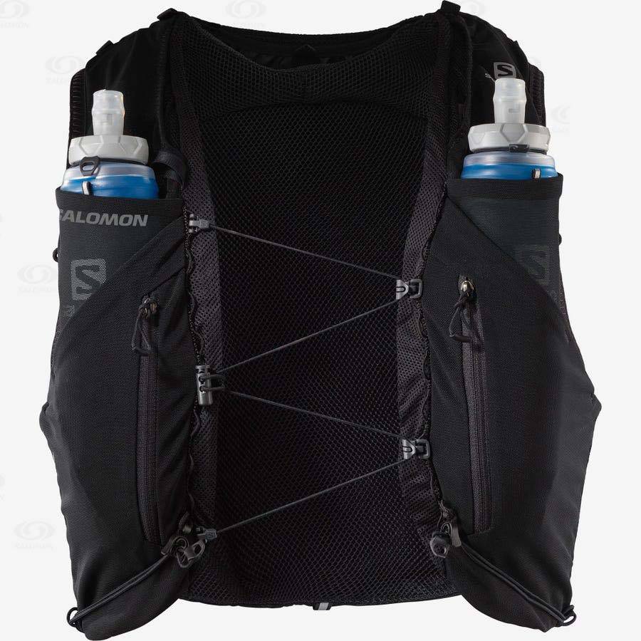 Mochila Hidratante Salomon ADV SKIN 12 Hombre Negros | MX-O1229