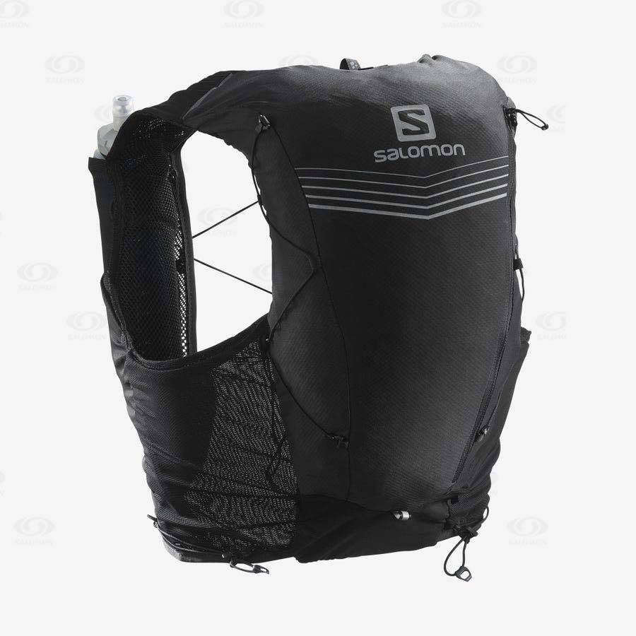 Mochila Hidratante Salomon ADV SKIN 12 Mujer Negros | MX-L2432