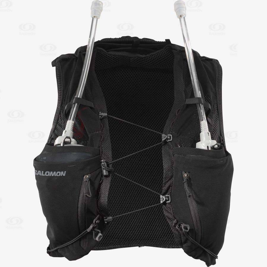 Mochila Hidratante Salomon ADV SKIN 12 Mujer Negros | MX-N1316