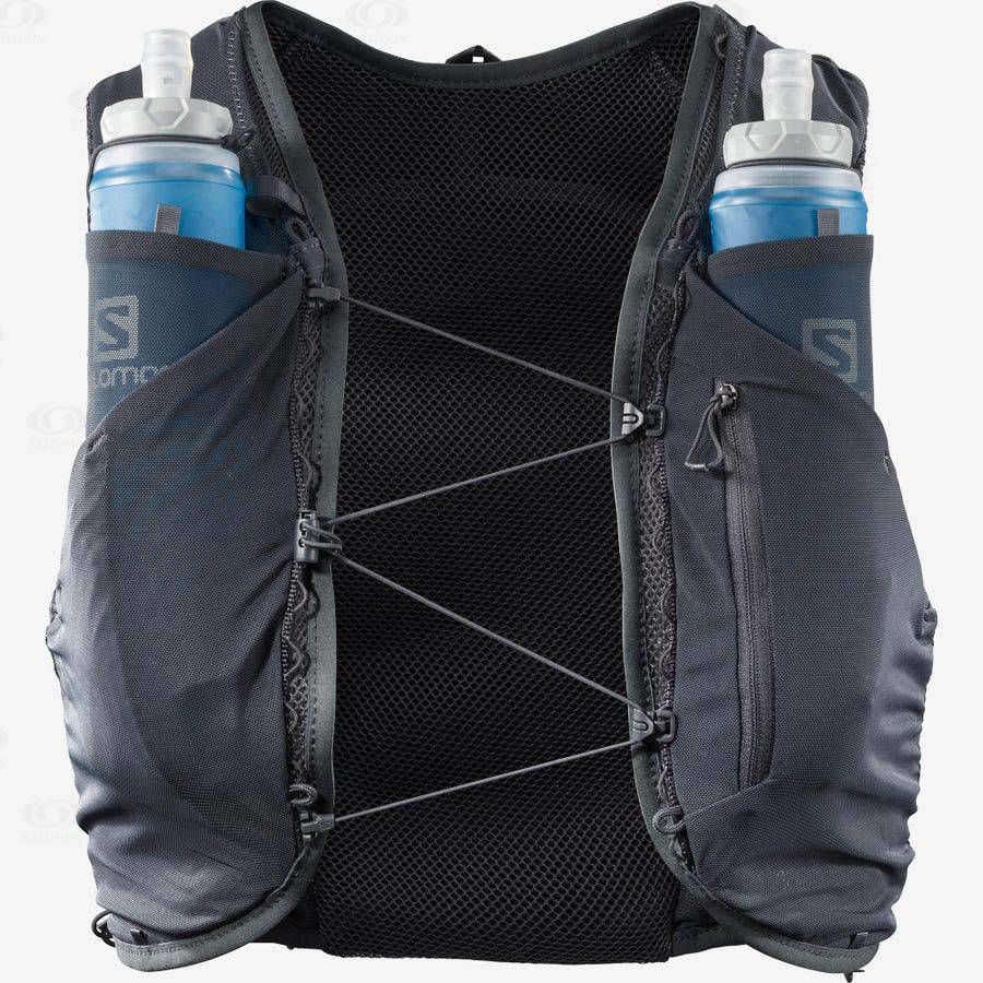 Mochila Hidratante Salomon ADV SKIN 5 Hombre Grises | MX-O1945