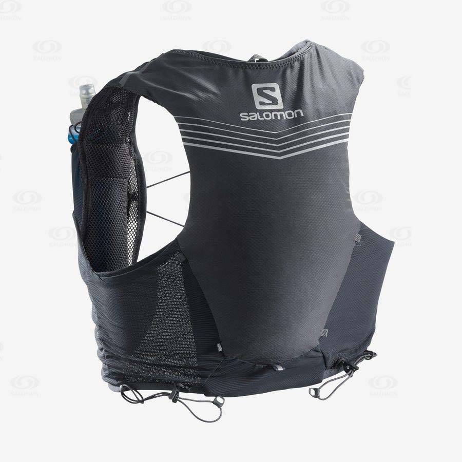 Mochila Hidratante Salomon ADV SKIN 5 Hombre Grises | MX-O1945