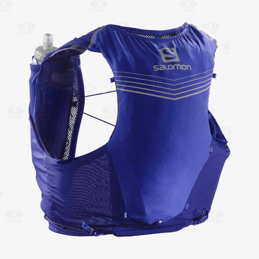 Mochila Hidratante Salomon ADV SKIN 5 Hombre Morados | MX-S1387