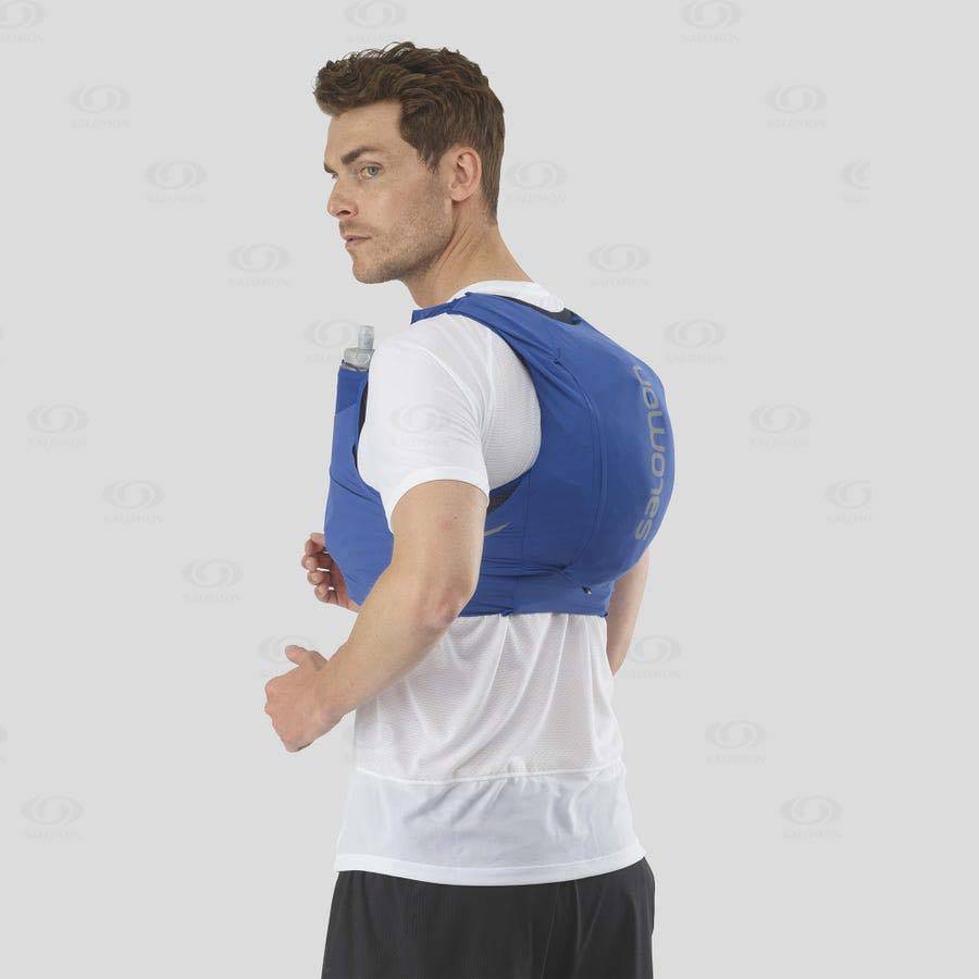 Mochila Hidratante Salomon SENSE PRO 10 Hombre Azul Marino | MX-L2040