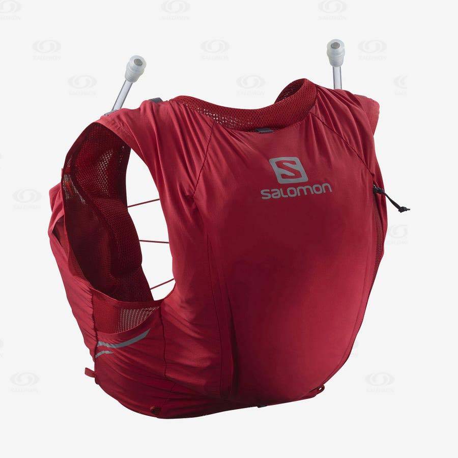 Mochila Hidratante Salomon SENSE PRO 10 Mujer Rojos | MX-M1951