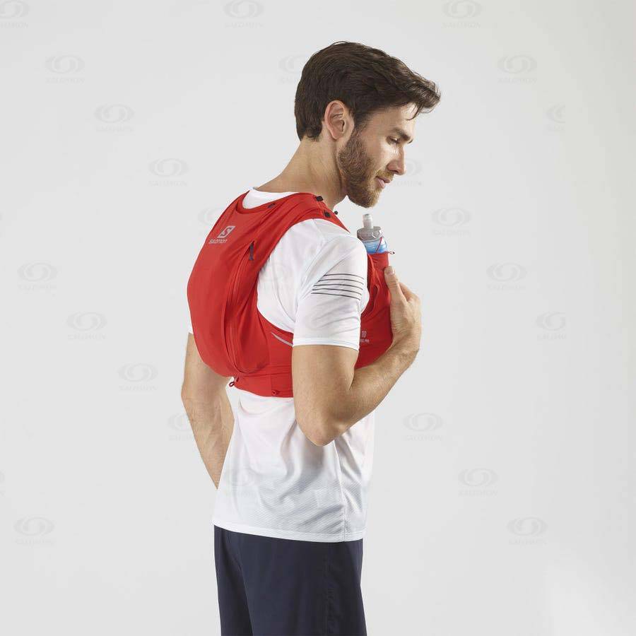 Mochila Hidratante Salomon SENSE PRO 10 Mujer Rojos | MX-O1539