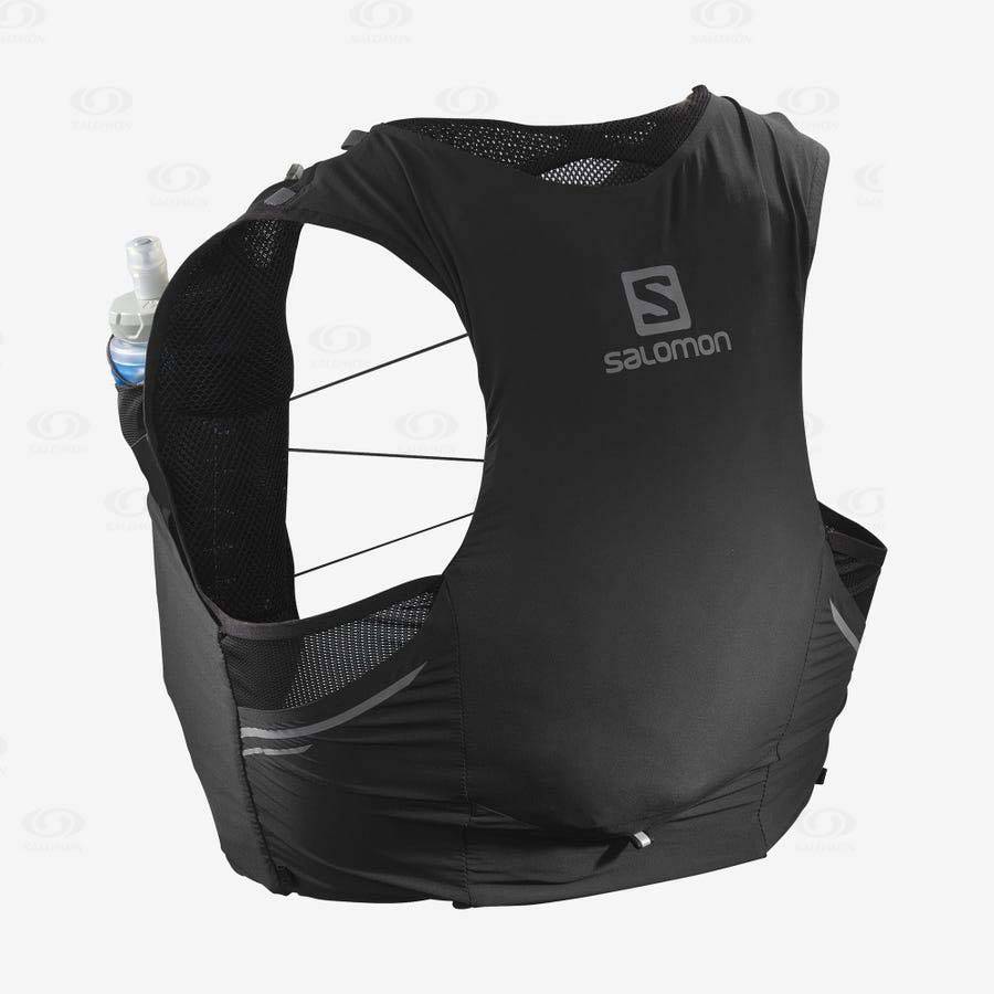 Mochila Hidratante Salomon SENSE PRO 5 Mujer Negros | MX-S2514