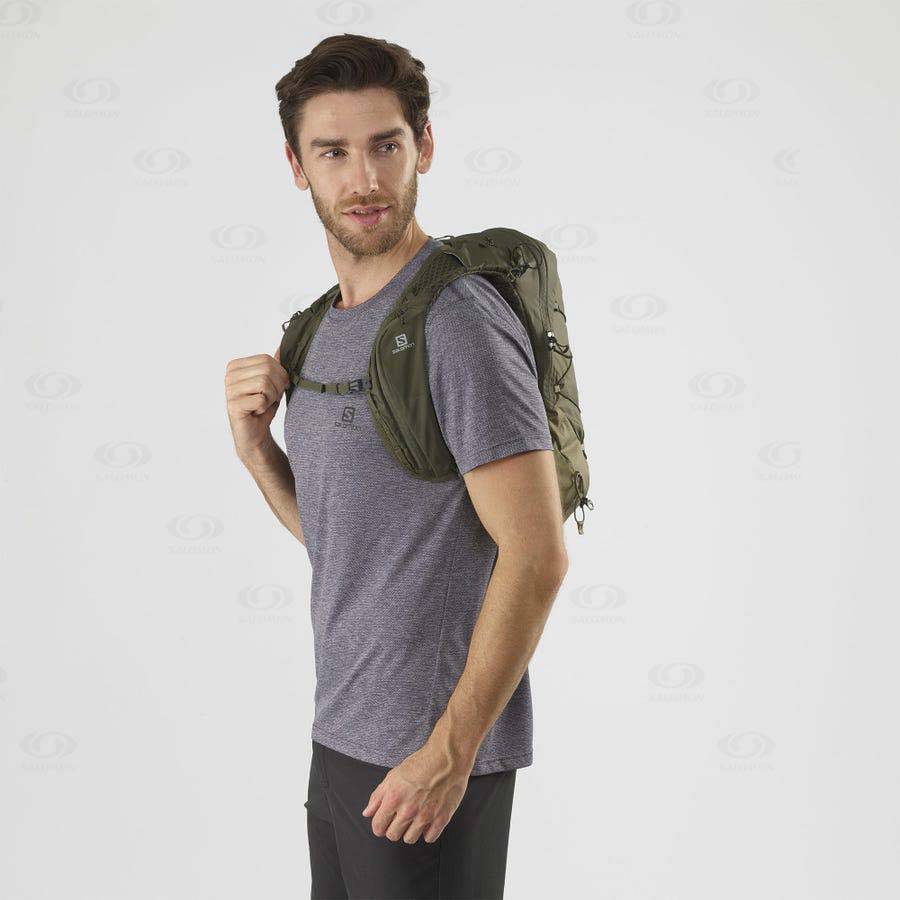 Mochilas Salomon XT 10 Hombre Verde Oliva | MX-O2260