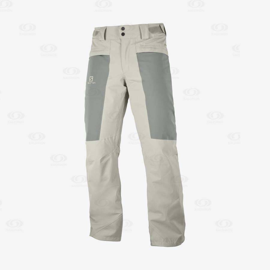 Pantalones De Esquí Salomon BRILLIANT Hombre Verde Oliva | MX-N1239