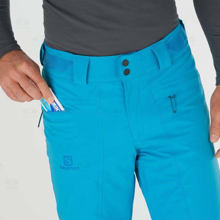 Pantalones De Esquí Salomon BRILLIANT Hombre Azules | MX-O2552