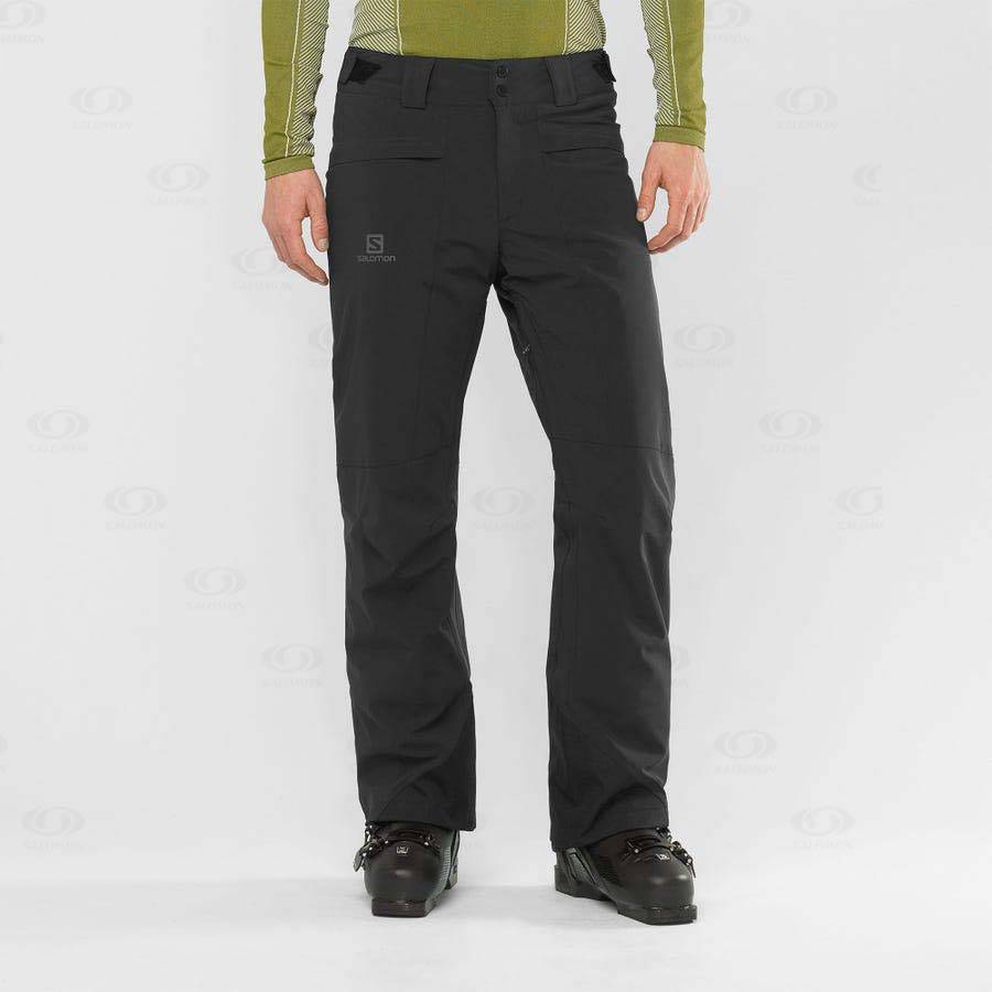 Pantalones De Esquí Salomon BRILLIANT Hombre Negros | MX-S1149