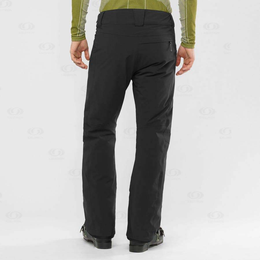 Pantalones De Esquí Salomon BRILLIANT Hombre Negros | MX-S1149