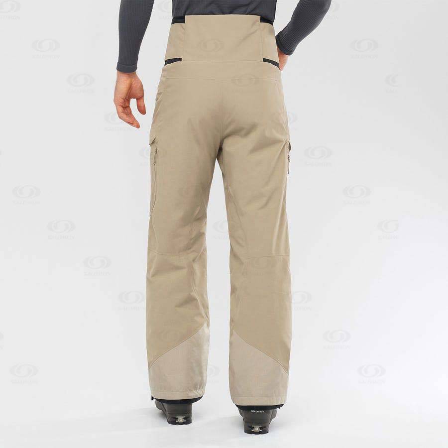 Pantalones De Esquí Salomon GRAVITY GORE-TEX Hombre Marrom | MX-A2291