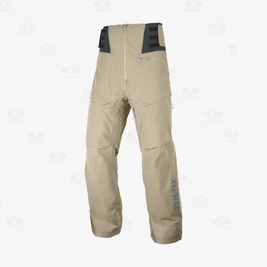 Pantalones De Esquí Salomon GRAVITY GORE-TEX Hombre Marrom | MX-A2291