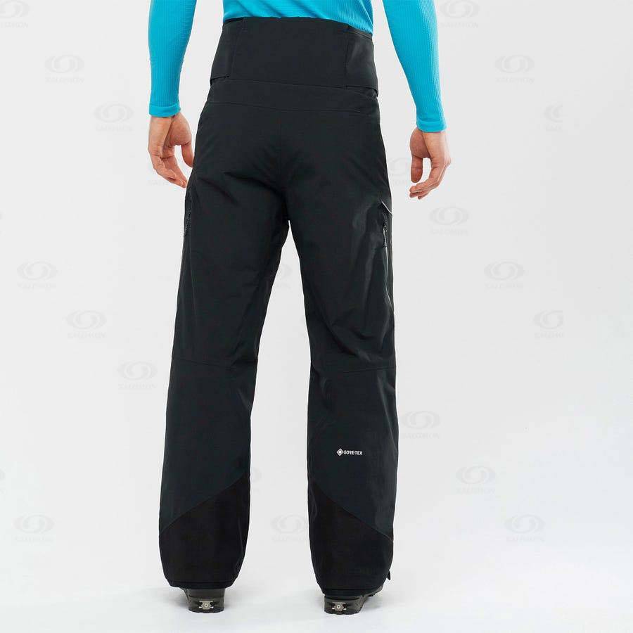 Pantalones De Esquí Salomon GRAVITY GORE-TEX Hombre Negros | MX-wO1845