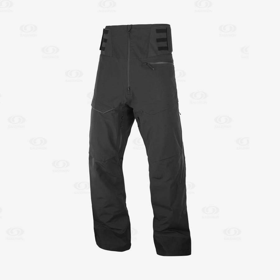 Pantalones De Esquí Salomon GRAVITY GORE-TEX Hombre Negros | MX-wO1845