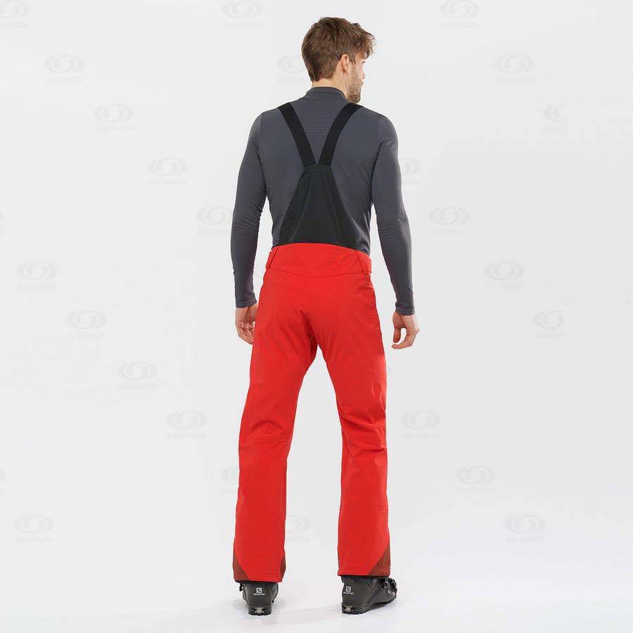 Pantalones De Esquí Salomon OUTLAW 3L Hombre Rojos | MX-L2131