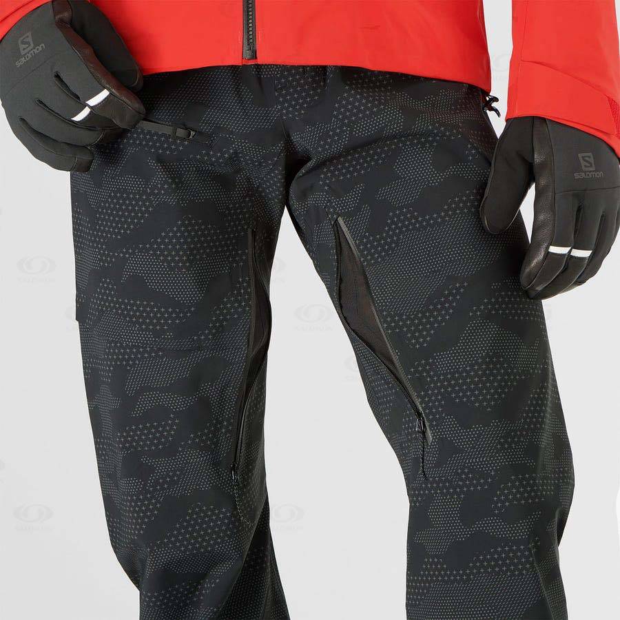 Pantalones De Esquí Salomon OUTLAW 3L Hombre Negros | MX-N2170