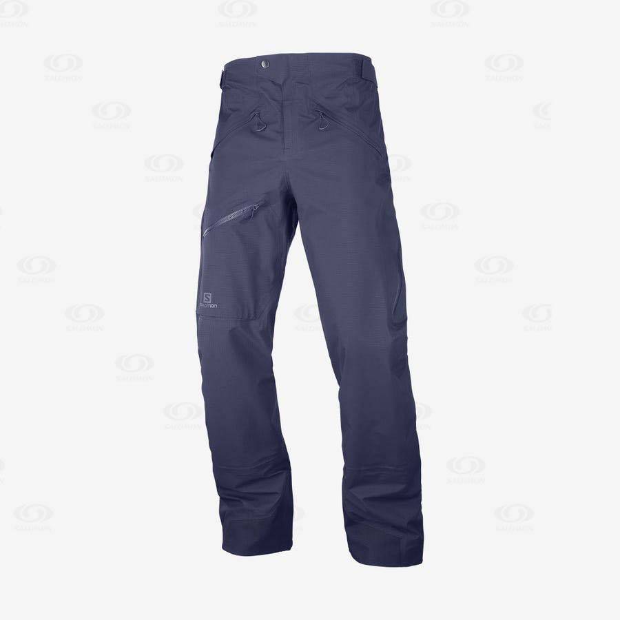 Pantalones De Esquí Salomon OUTPEAK GORE-TEX 3L Hombre Azules | MX-L1907