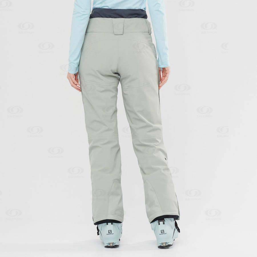 Pantalones De Esquí Salomon PROOF LIGHT Mujer Beige | MX-O2622