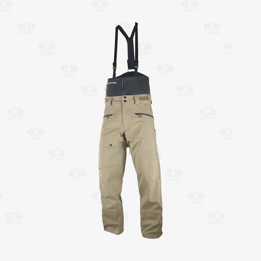 Pantalones De Esquí Salomon QST 3L Hombre Marrom | MX-W1030