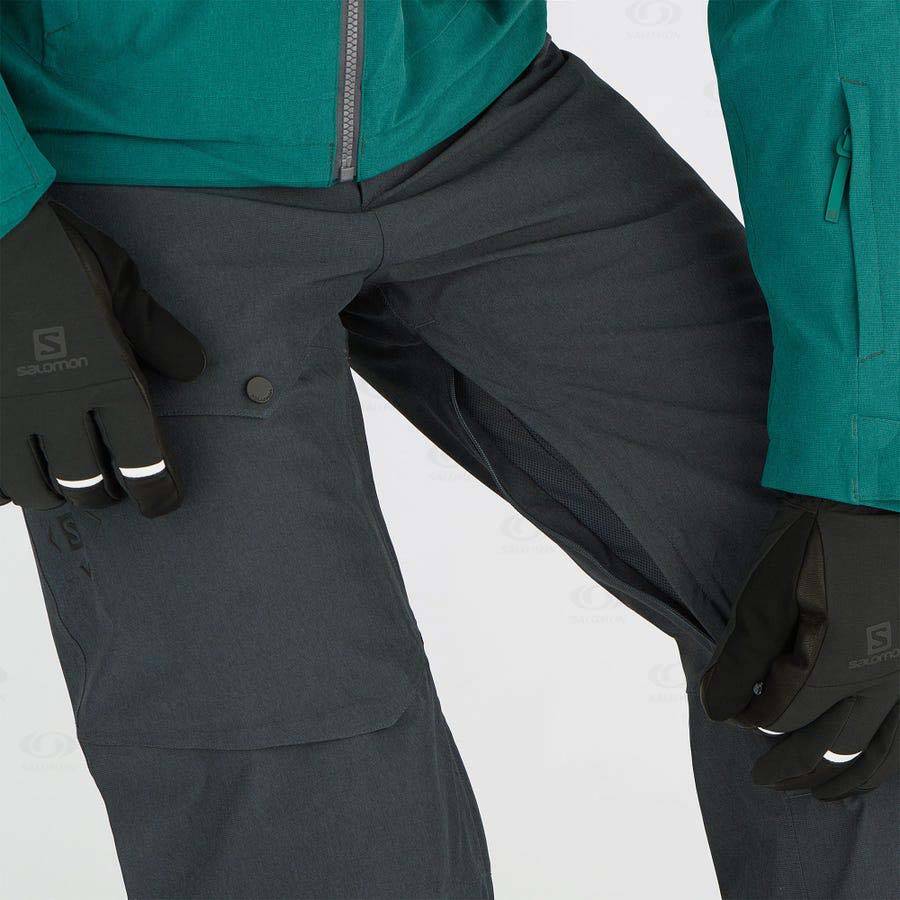 Pantalones De Esquí Salomon UNTRACKED Hombre Negros | MX-A1108