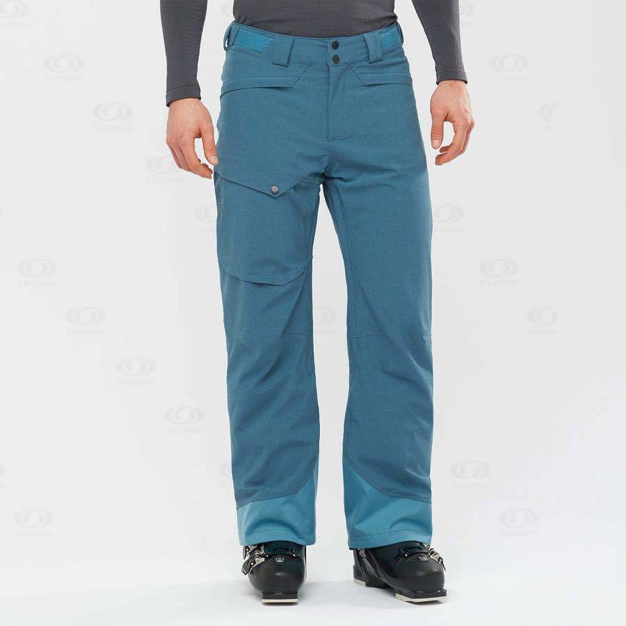 Pantalones De Esquí Salomon UNTRACKED Hombre Azules | MX-L1102