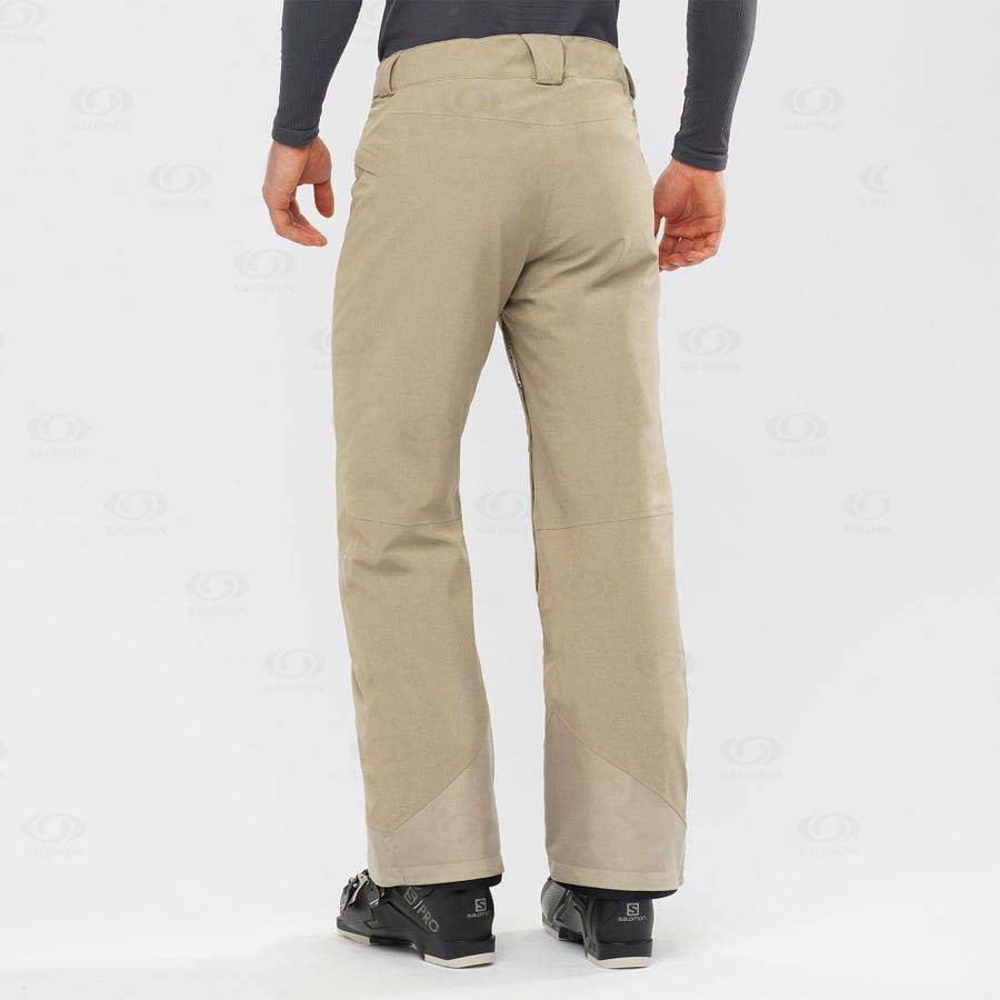 Pantalones De Esquí Salomon UNTRACKED Hombre Beige | MX-S1611