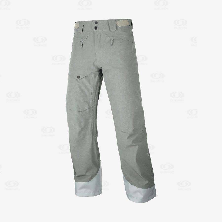 Pantalones De Esquí Salomon UNTRACKED Hombre Grises | MX-W1460