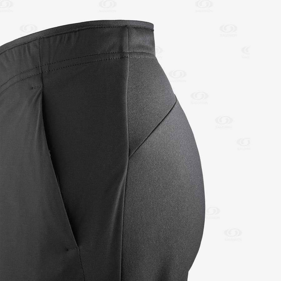 Pantalones Salomon AGILE WARM Mujer Negros | MX-A2165