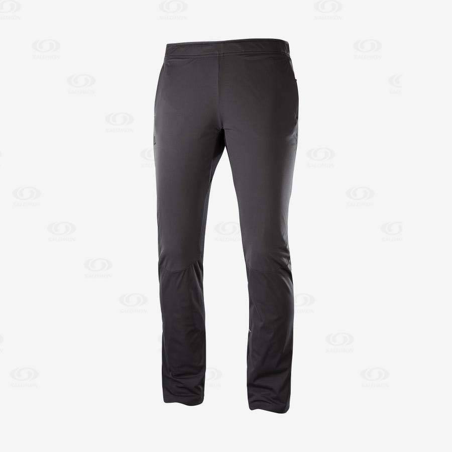 Pantalones Salomon AGILE WARM Mujer Negros | MX-A2165