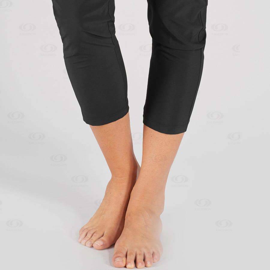 Pantalones Salomon ESSENTIAL LIGHT Mujer Negros | MX-M2532