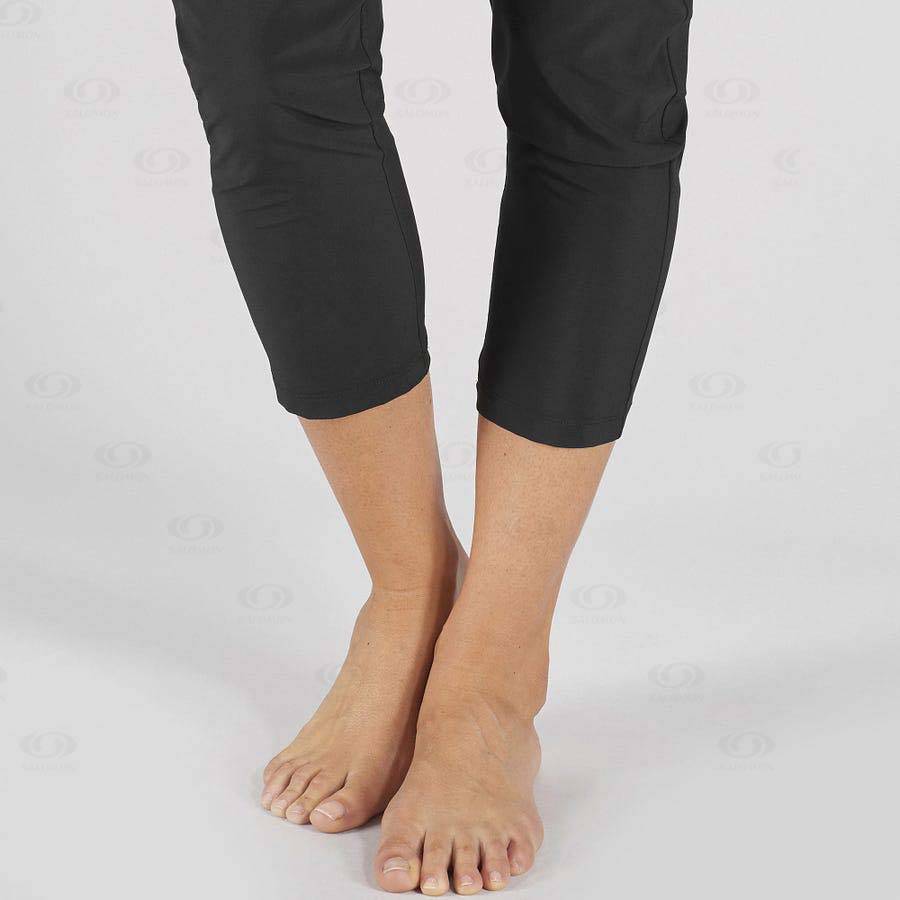 Pantalones Salomon ESSENTIAL LIGHT Mujer Negros | MX-M2532