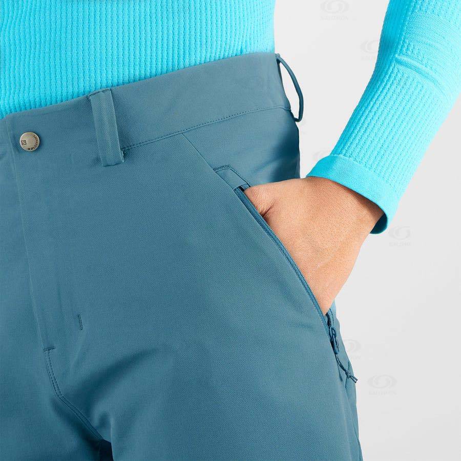 Pantalones Salomon OUTPEAK WARM Hombre Azules | MX-S1604