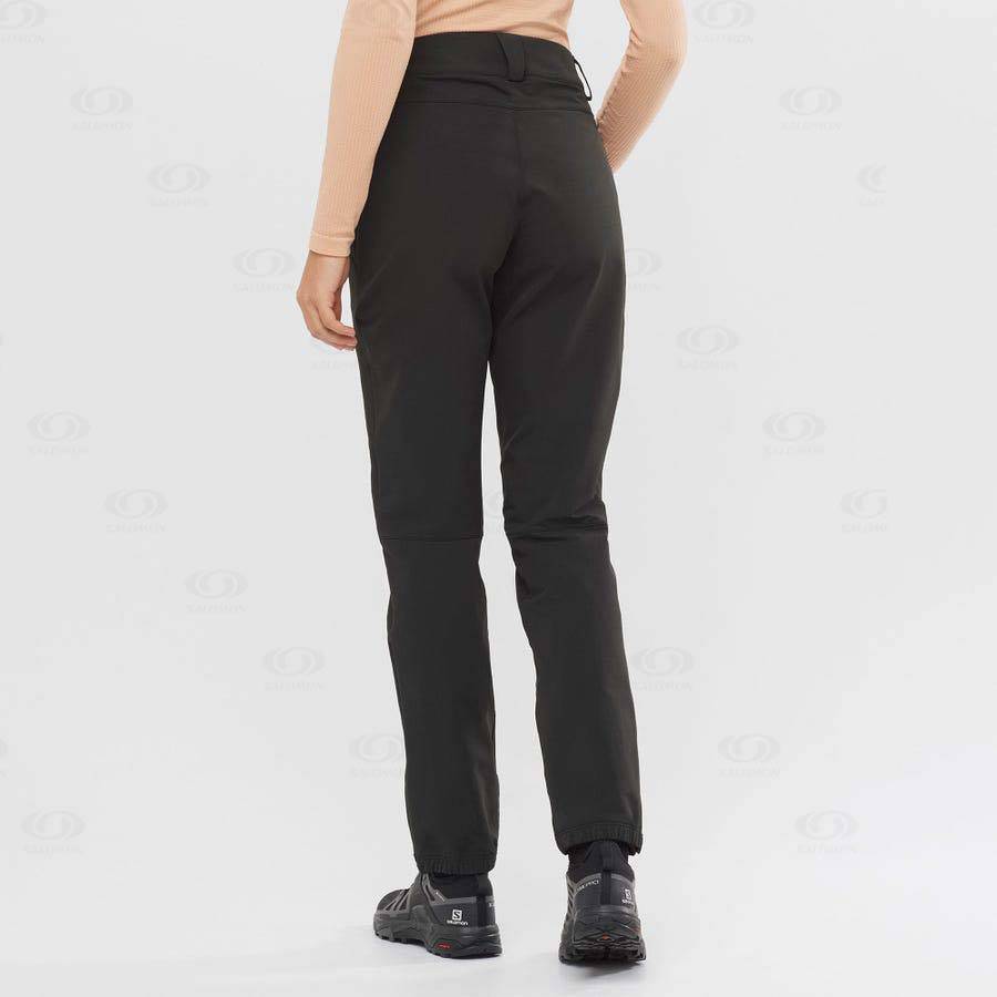 Pantalones Salomon OUTPEAK WARM Mujer Negros | MX-O1208